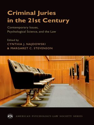 cover image of Criminal Juries in the 21st Century